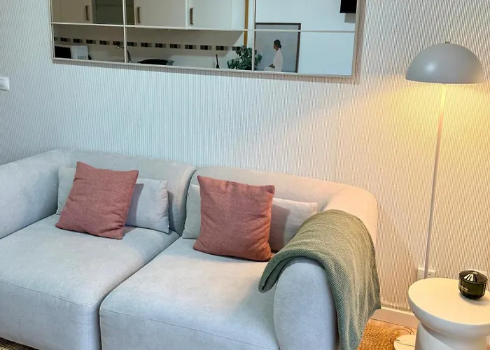 דירה Estudio Con Wifi, Piscina Y Parking סנשנשו